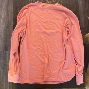 American Eagle Large Salmon Long sleeve Shirt